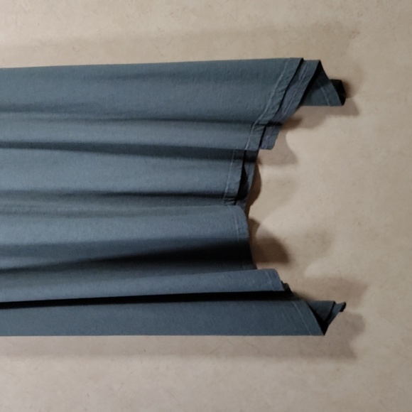 12551 Kleen green sleeveless shark bite t-shirt dress L - Picture 3 of 10